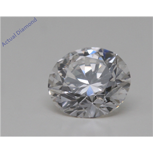 Round Cut Loose Diamond (0.5 Ct,H Color,Vvs2 Clarity) GIA Certified