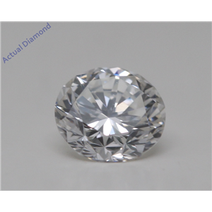 Round Cut Loose Diamond (0.5 Ct,I Color,Vvs2 Clarity) GIA Certified