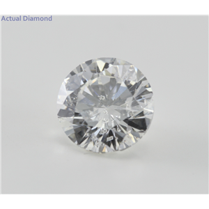 Round Cut Loose Diamond (4.03 Ct, G ,Si2) Egl Certified