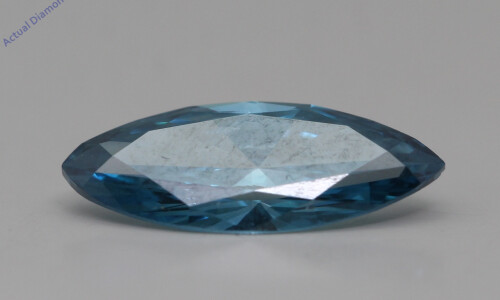 Marquise Cut Loose Diamond (1.42 Ct,Ocean Blue(Irradiated) Color,Si2 Clarity)