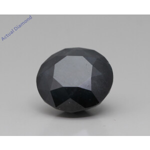 Round Cut Loose Diamond (20.13 Ct,Black(Irradiated) Color,Clarity)