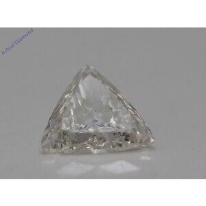 Triangle Cut Loose Diamond (0.6 Ct,K Color,Si1 Clarity)