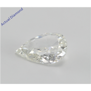 Pear Cut Loose Diamond (1.02 Ct, I, VS2) GIA Certified