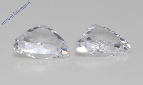 A Pair Of Trilliant Cut Natural Mined Loose Diamonds (1.65 Ct,E Color,Vs1 Clarity)