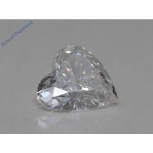 Heart Cut Loose Diamond (0.6 Ct,H Color,Vs1 Clarity) GIA Certified