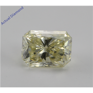 Radiant Cut Loose Diamond (0.94 Ct, Natural Fancy Yellow, VS1) IGL Certified