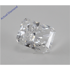 Radiant Cut Loose Diamond (0.66 Ct, E, VS1) GIA Certified