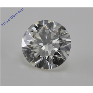 Round Cut Loose Diamond (2.1 Ct, H ,Si1) IGL Certified