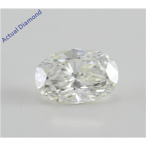 Oval Cut Loose Diamond (0.72 Ct, I, SI1)