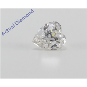 Heart Cut Loose Diamond (0.81 Ct, I Color, SI3 Clarity)