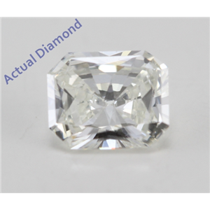 Radiant Cut Loose Diamond (0.38 Ct, J Color, VVS2 Clarity)