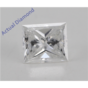 Princess Cut Loose Diamond (0.34 Ct, G Color, SI1 Clarity)