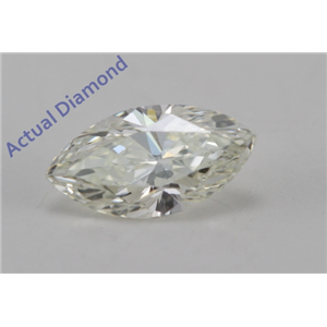 Marquise Cut Loose Diamond (0.29 Ct, K Color, VS2 Clarity)
