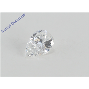 Pear Cut Loose Diamond (0.3 Ct, E Color, VVS1 Clarity) IGL Certified