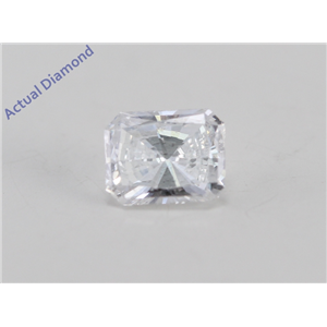 Radiant Cut Loose Diamond (0.42 Ct, D Color, SI2 Clarity) IGL Certified