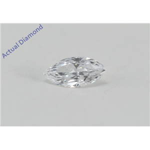 Marquise Cut Loose Diamond (0.22 Ct, D Color, VVS1 Clarity) IGL Certified
