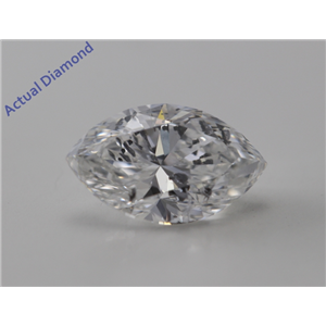 Marquise Cut Loose Diamond (1.26 Ct, D, SI2) IGL Certified