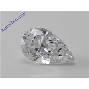 Pear Cut Loose Diamond (1.11 Ct, D, SI2) IGL Certified
