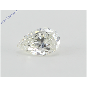 Pear Cut Loose Diamond (0.81 Ct, G Color, VS1 Clarity) IGL Certified