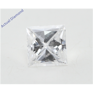 Princess Cut Loose Diamond (0.54 Ct, D Color, VS1 Clarity) GIA Certified
