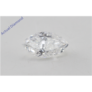 Marquise Cut Loose Diamond (0.46 Ct, E Color, SI1 Clarity) GIA Certified