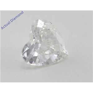 Heart Cut Loose Diamond (0.7 Ct, H Color, SI2 Clarity) GIA Certified