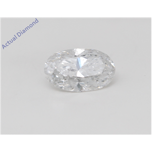 Oval Cut Loose Diamond (0.72 Ct, E Color, I1 Clarity) GIA Certified