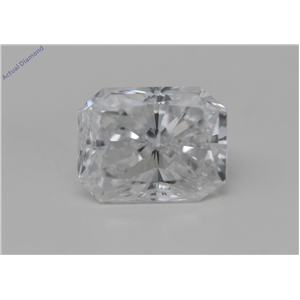 Radiant Cut Loose Diamond (0.65 Ct, E Color, SI2 Clarity) GIA Certified