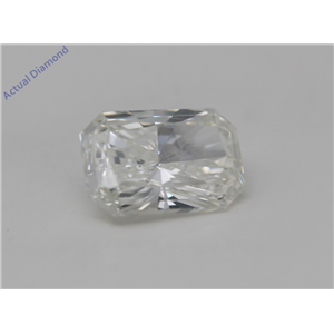 Radiant Cut Loose Diamond (0.63 Ct, K Color, VS1 Clarity) GIA Certified