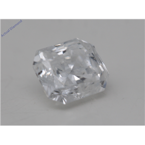 Radiant Cut Loose Diamond (0.51 Ct, D Color, SI2 Clarity) GIA Certified