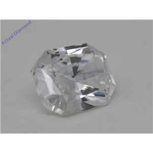 Radiant Cut Loose Diamond (0.5 Ct, G Color, I1 Clarity) GIA Certified