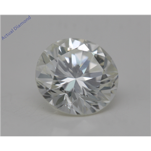 Round Cut Loose Diamond (1.05 Ct, K Color, SI1 Clarity) GIA Certified