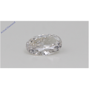 Oval Cut Loose Diamond (0.67 Ct,H Color,Si1 Clarity) IGL Certified