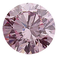Round Cut Pink Natural Fancy Color 1.05ct Loose Diamond
